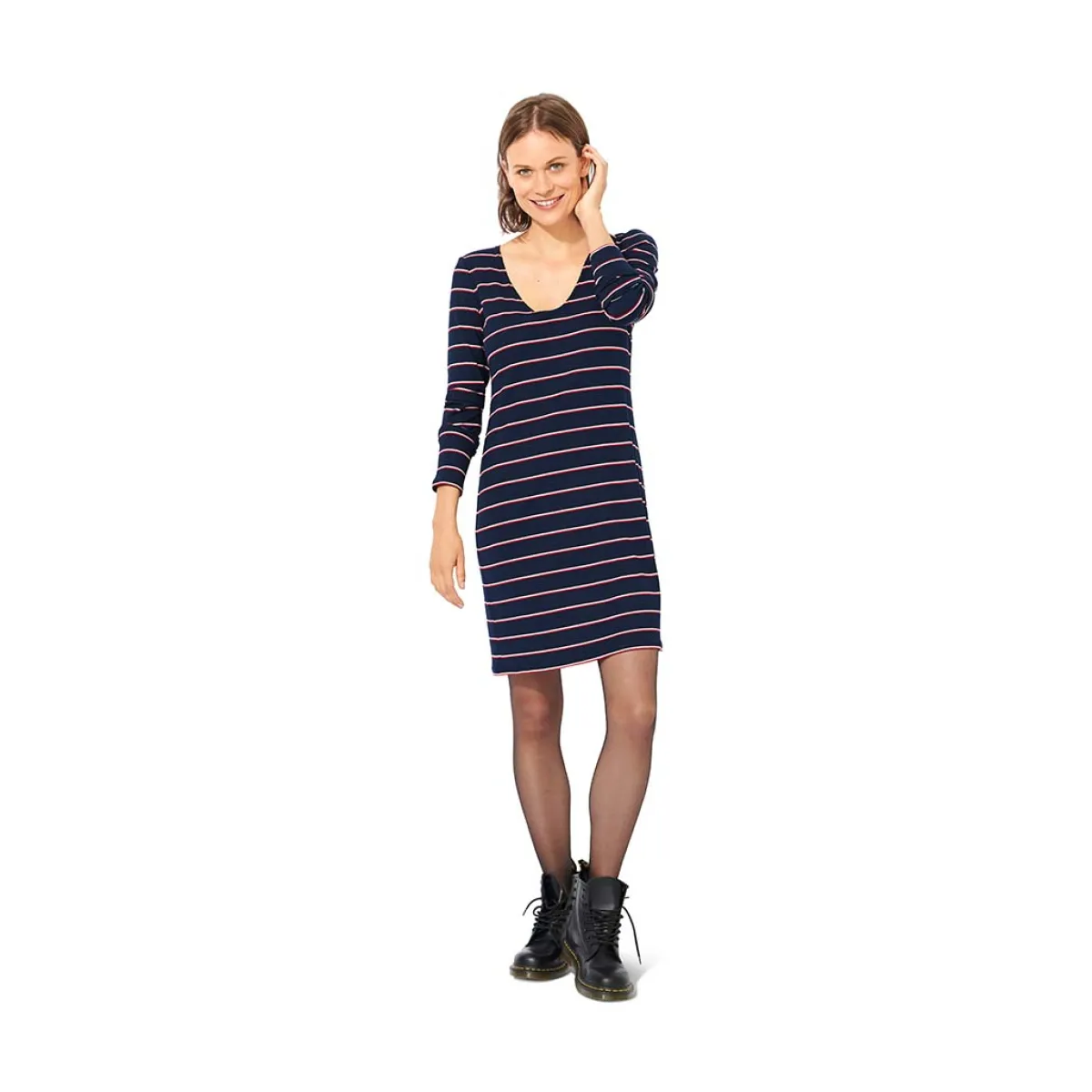 Giesse Scampoli Top|Abiti>Abiti top slim scollo V