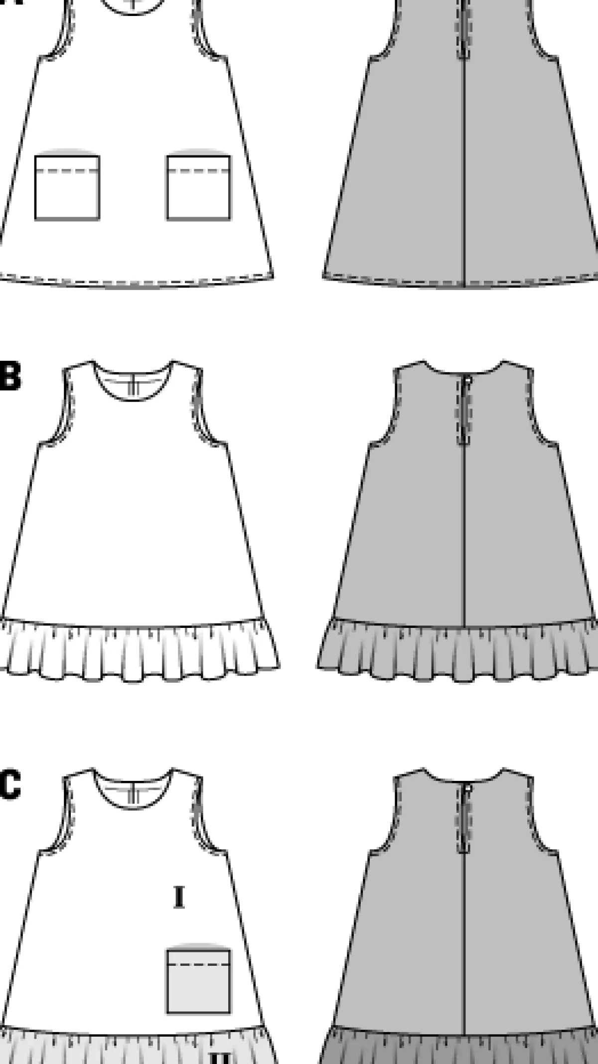 Cartamodelli Burda Neonati|Bambini>abito