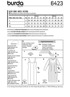 Cartamodelli Burda Abiti>abito