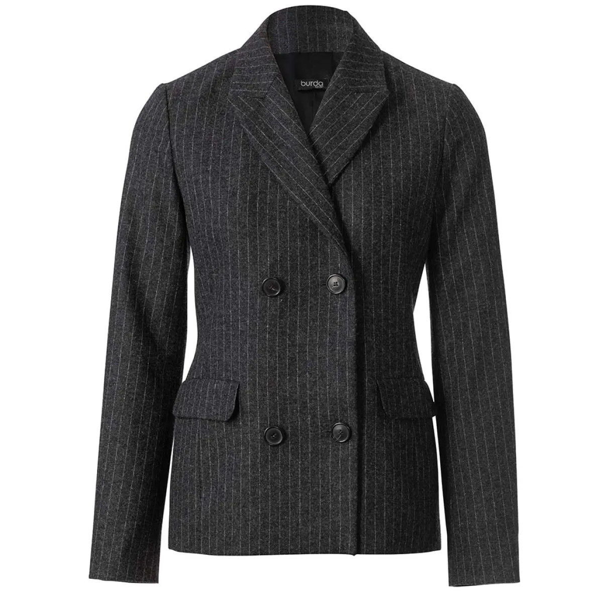 Giesse Scampoli Giacche|Abiti>Abito blazer- doppiopetto con revers