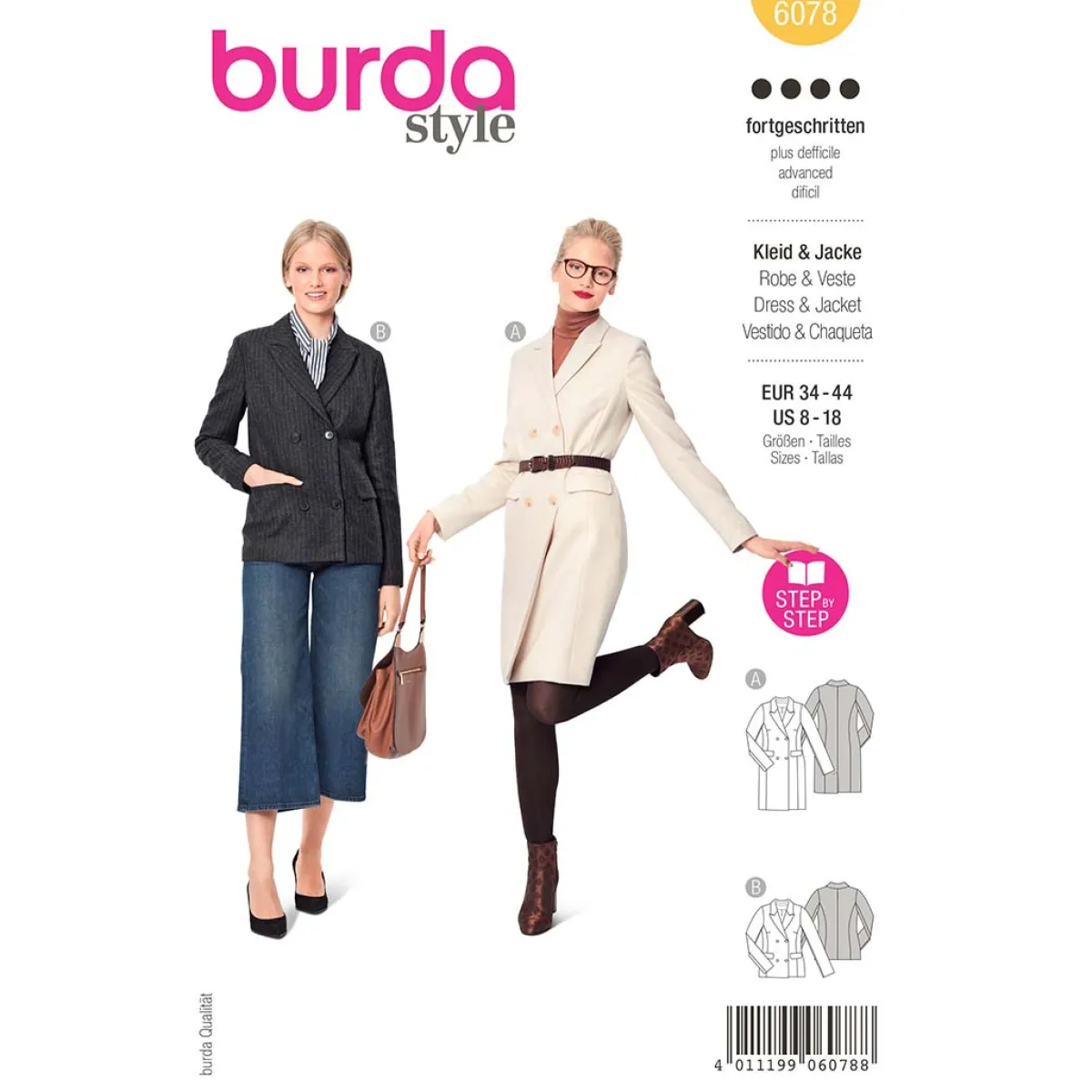 Giesse Scampoli Giacche|Abiti>Abito blazer- doppiopetto con revers