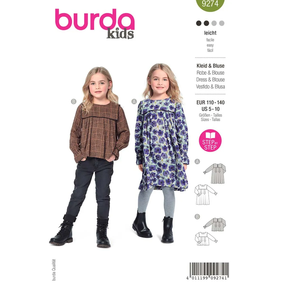 Giesse Scampoli Neonati, Bambini & Ragazzi>Abito, Blusa - Drappeggio