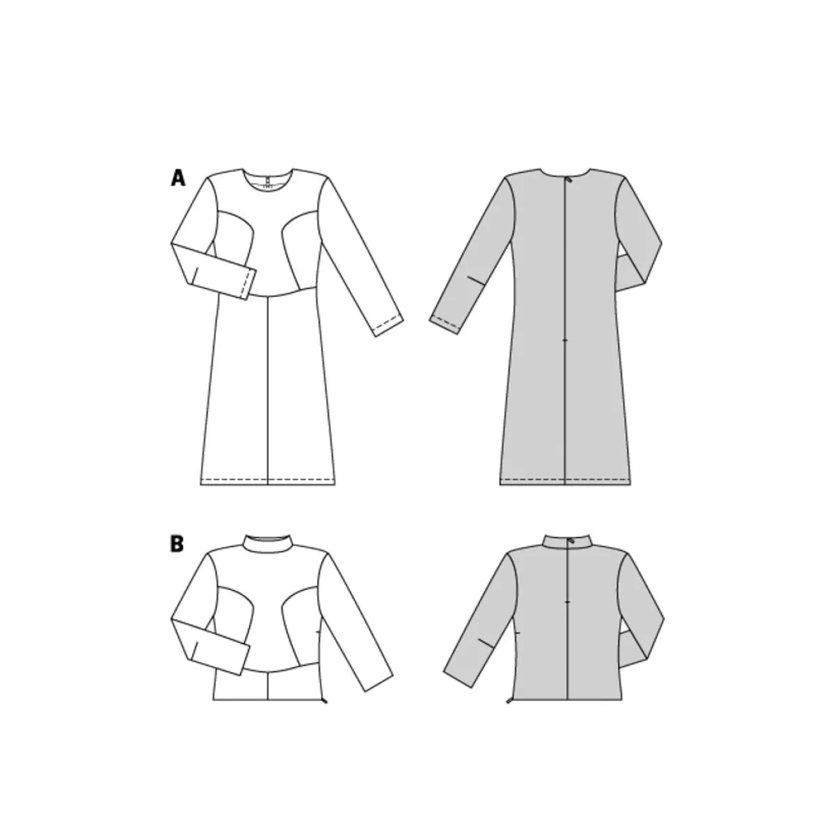 Giesse Scampoli Top|Abiti>Abito/camicia