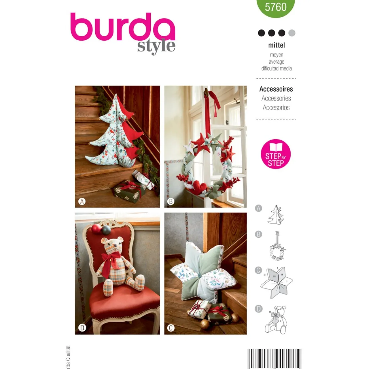 Giesse Scampoli Creatività E Accessori>Accessori Natalizi