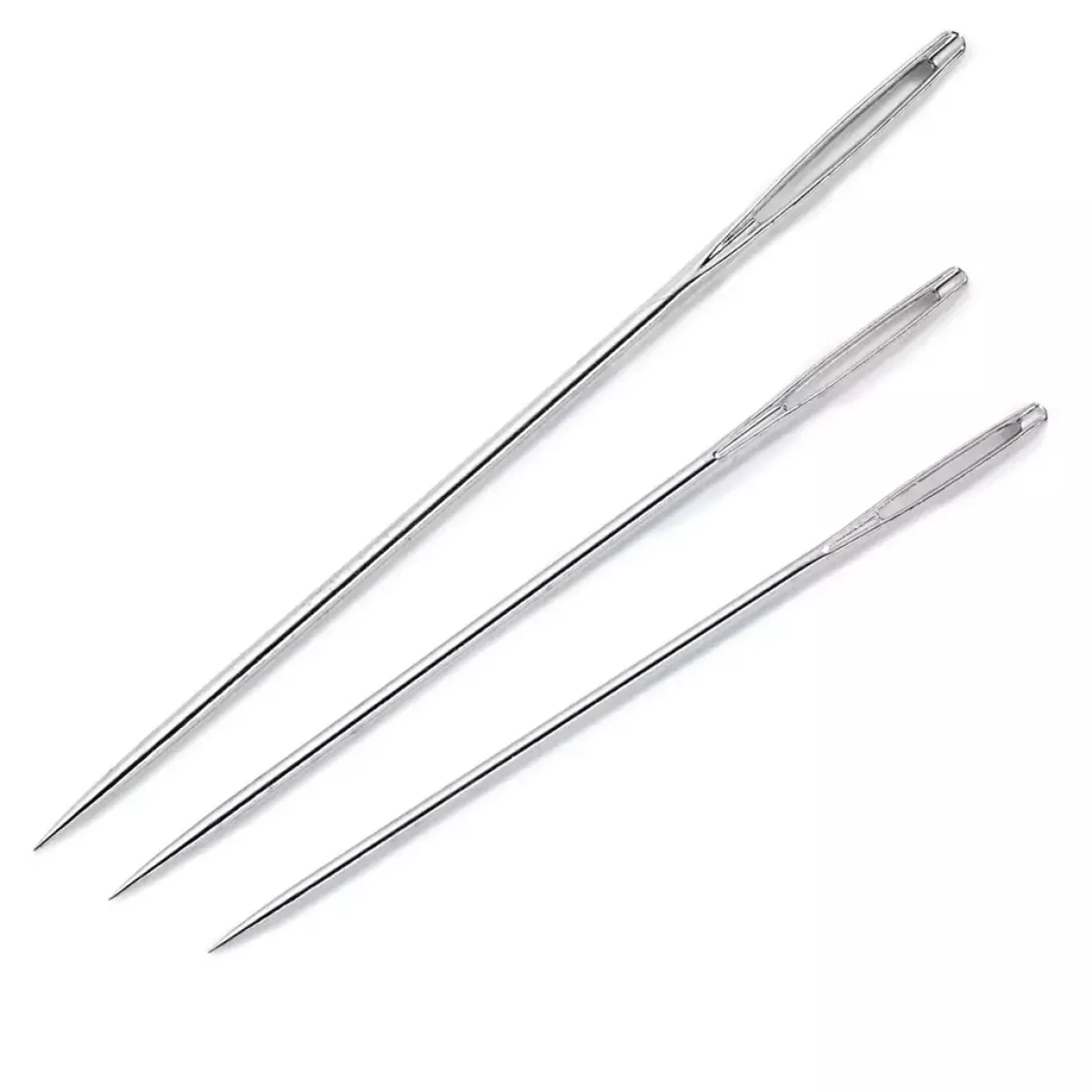 Giesse Scampoli Aghi, Spilli E Magneti>Aghi lana con punta N.24 0,80x37mm