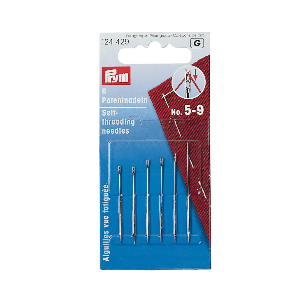 Giesse Scampoli Aghi, Spilli E Magneti>Aghi per ciechi N. 5-9 ass.