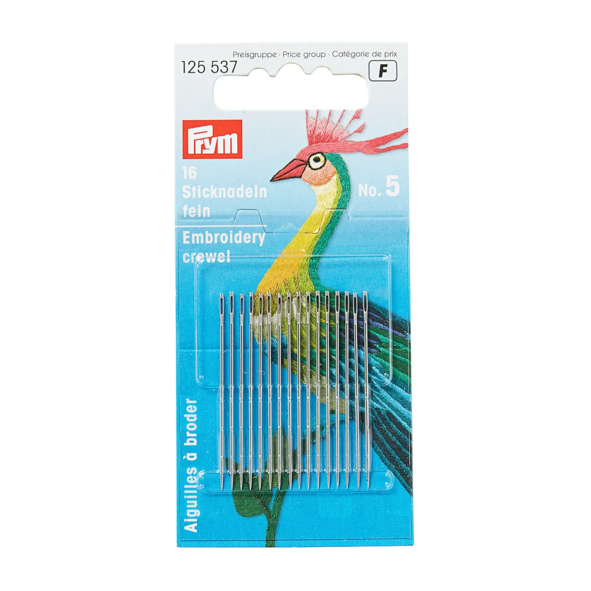 Giesse Scampoli Aghi, Spilli E Magneti>Aghi ricamo Crewel N.5 0,80x41mm