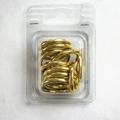 Giesse Scampoli Accessori Per Tende>Anelli ottone lucido mm.22/30
