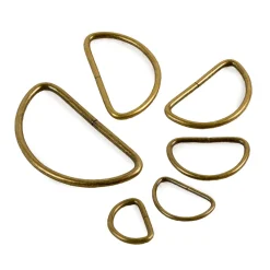 Giesse Scampoli Accessori Per Borse E Bigiotteria>Anelli semicircolari 2pz 15 cm