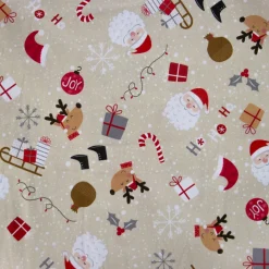 Bambino Giesse Scampoli Tessuti In Cotone>BABY COTONE DIGITALE BABBO NATALE