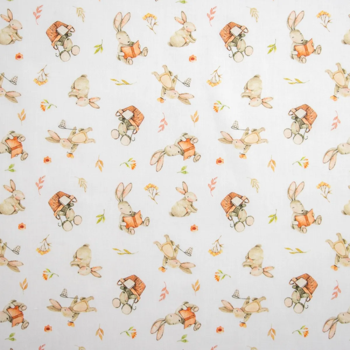 Bambino Giesse Scampoli Tessuti In Cotone>BABY COTONE DIGITALE BUNNY