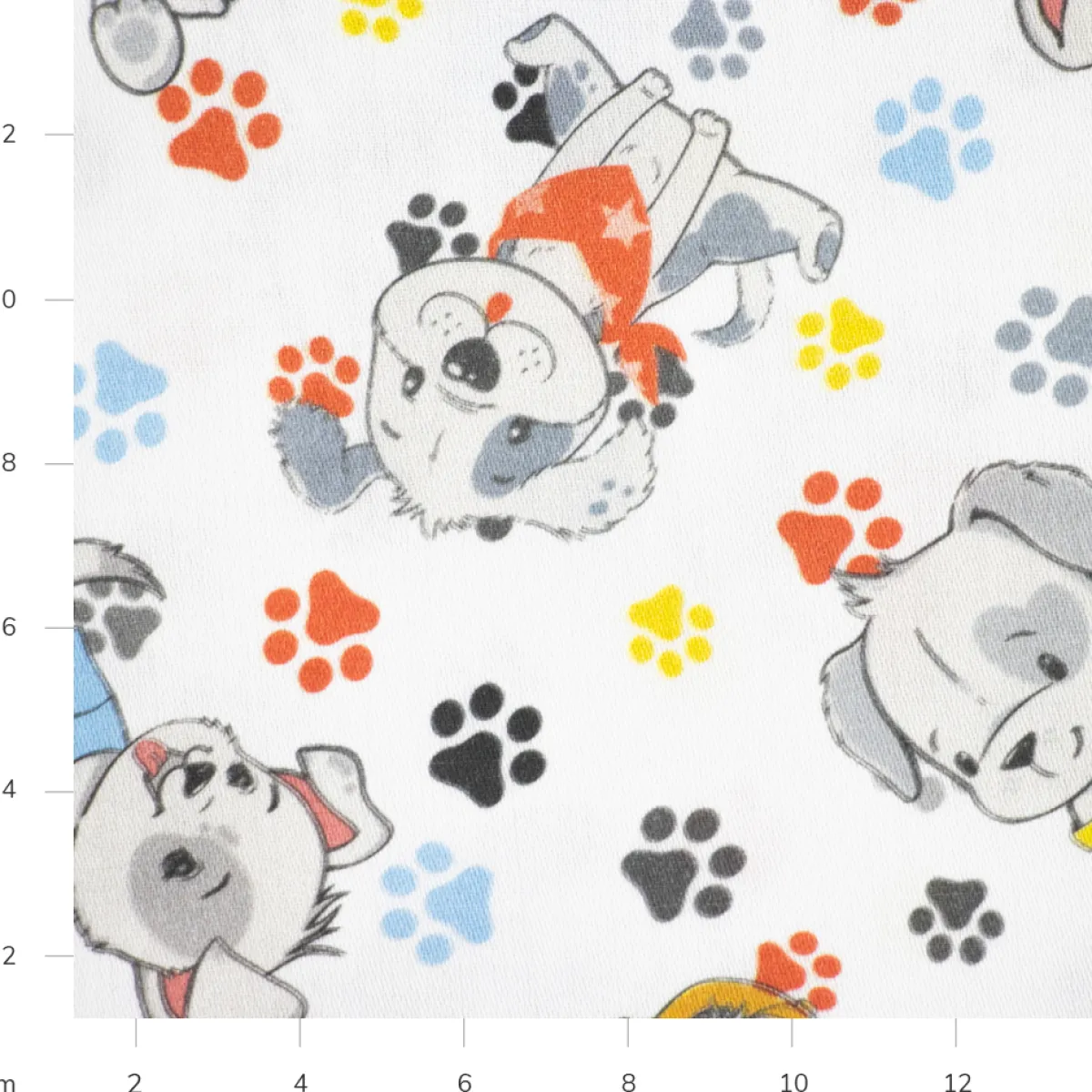 Bambino Giesse Scampoli Tessuti In Cotone>BABY COTONE DIGITALE CANI