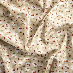 Bambino Giesse Scampoli Tessuti In Cotone>BABY COTONE DIGITALE COCCINELLE