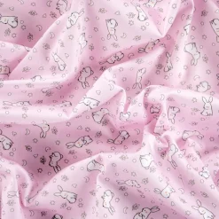Bambino Giesse Scampoli Tessuti In Cotone>BABY COTONE DIGITALE CONIGLIETTI