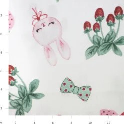 Bambino Giesse Scampoli Tessuti In Cotone>BABY COTONE DIGITALE CONIGLIO