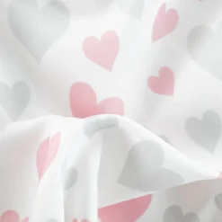 Bambino Giesse Scampoli Tessuti In Cotone>BABY COTONE DIGITALE CUORI