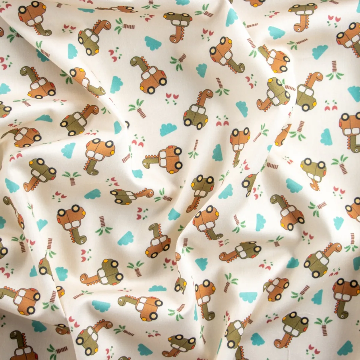 Bambino Giesse Scampoli Tessuti In Cotone>BABY COTONE DIGITALE DINO