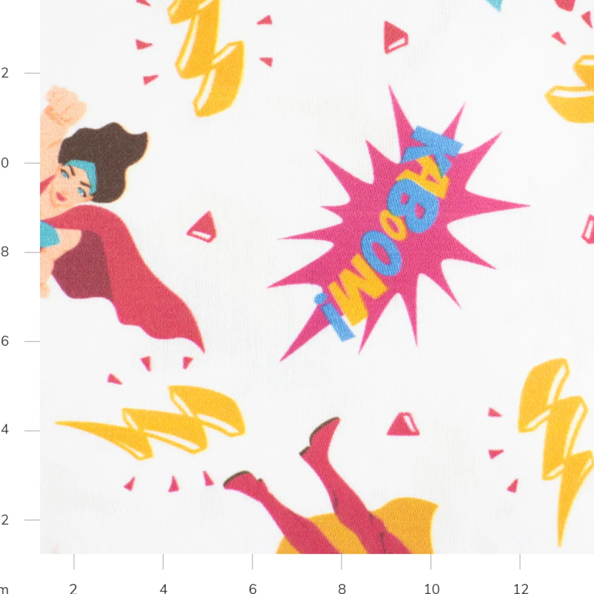 Bambino Giesse Scampoli Tessuti In Cotone>BABY COTONE DIGITALE HEROS