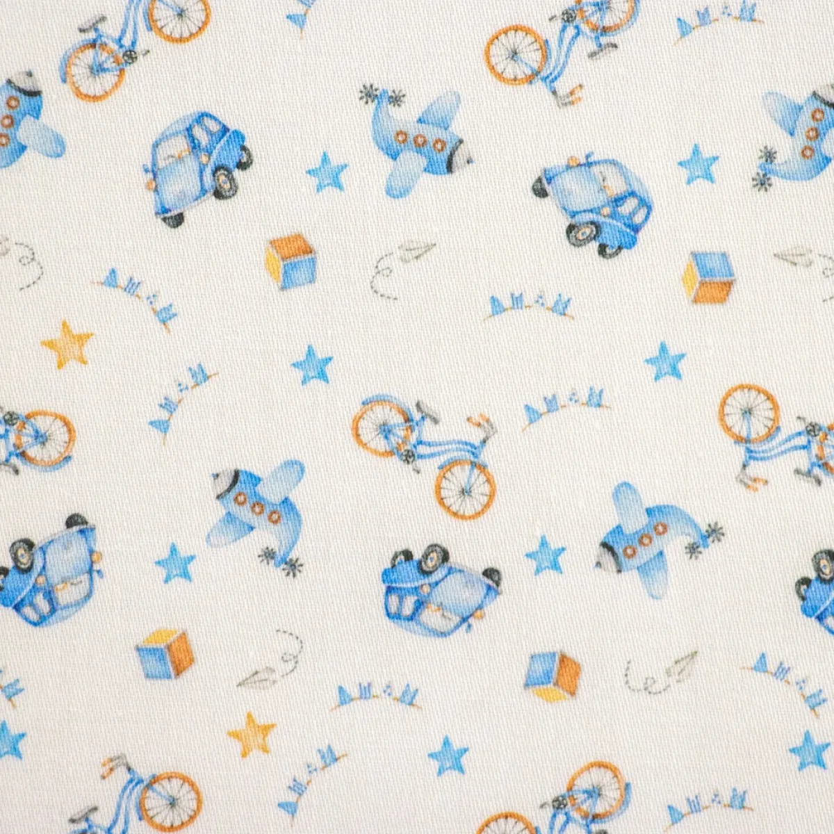 Bambino Giesse Scampoli Tessuti In Cotone>BABY COTONE DIGITALE MACCHININE