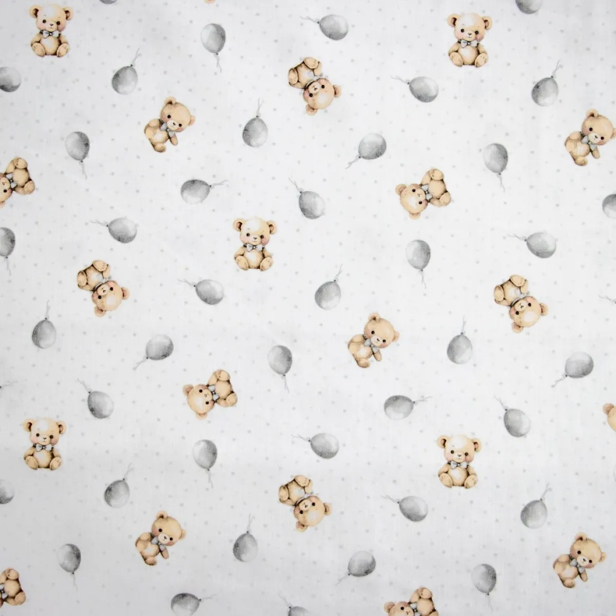 Bambino Giesse Scampoli Tessuti In Cotone>BABY COTONE DIGITALE ORSACCHIOTTI