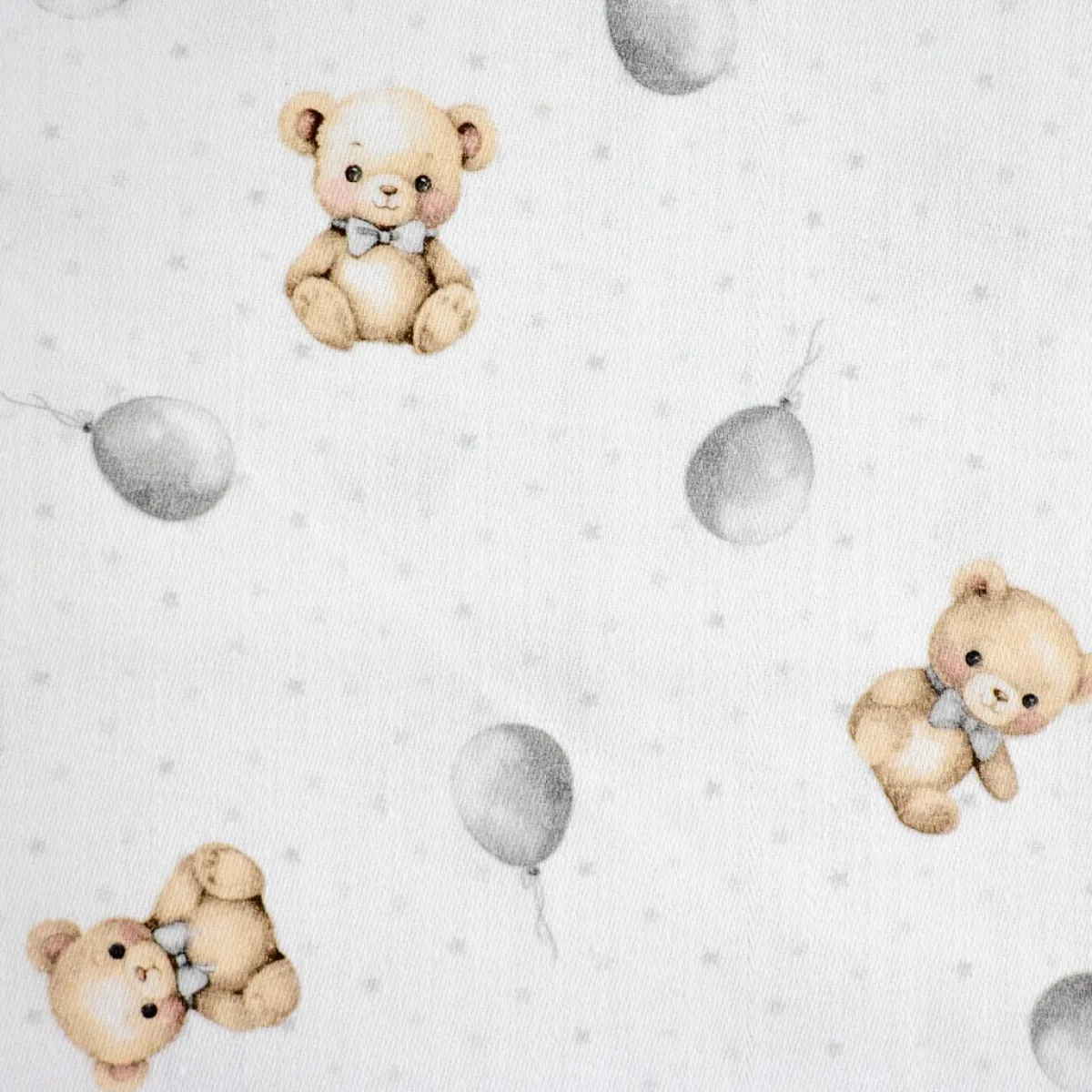 Bambino Giesse Scampoli Tessuti In Cotone>BABY COTONE DIGITALE ORSACCHIOTTI