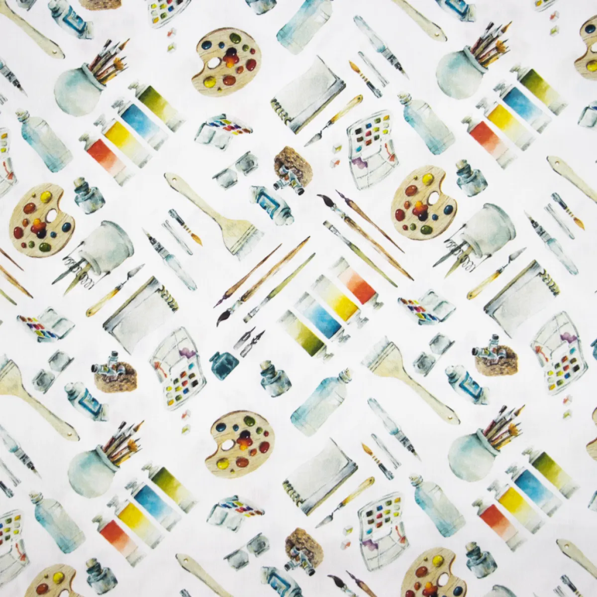 Bambino Giesse Scampoli Tessuti In Cotone>BABY COTONE DIGITALE PITTORE