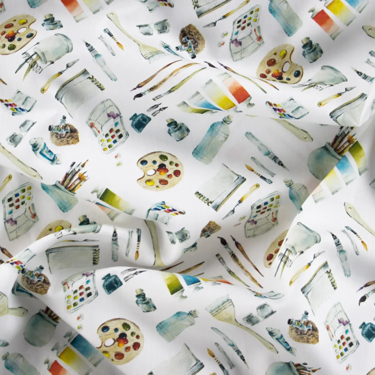 Bambino Giesse Scampoli Tessuti In Cotone>BABY COTONE DIGITALE PITTORE