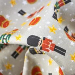 Bambino Giesse Scampoli Tessuti In Cotone>BABY COTONE DIGITALE TAMBURI SCHIACCIANOCI