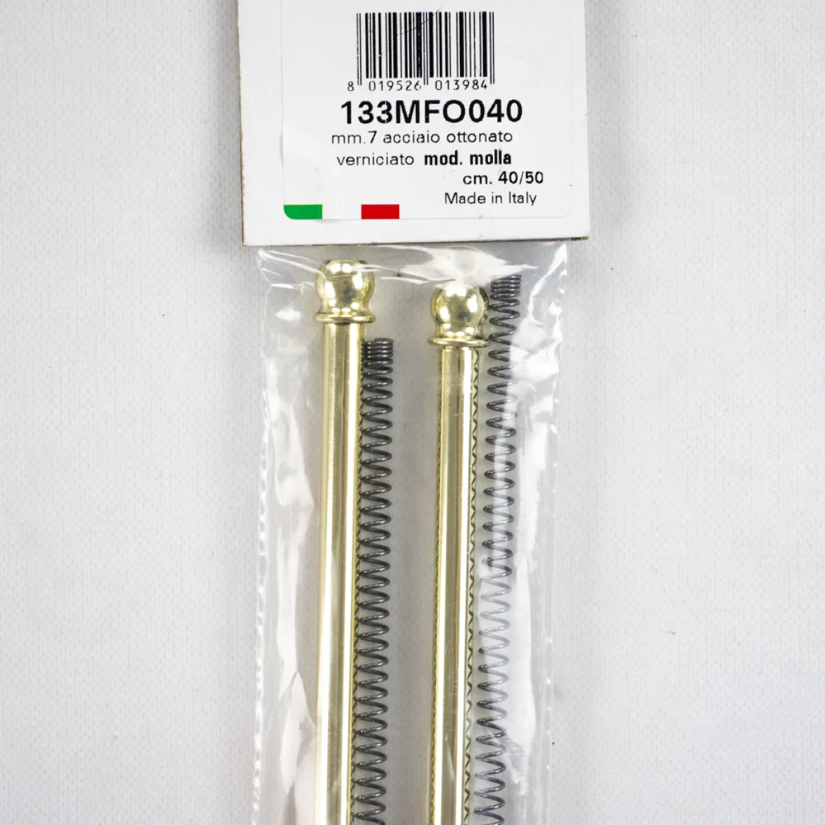Giesse Scampoli Paletti A Vetro>Bacchette ø7 acciaioa molla 40/50
