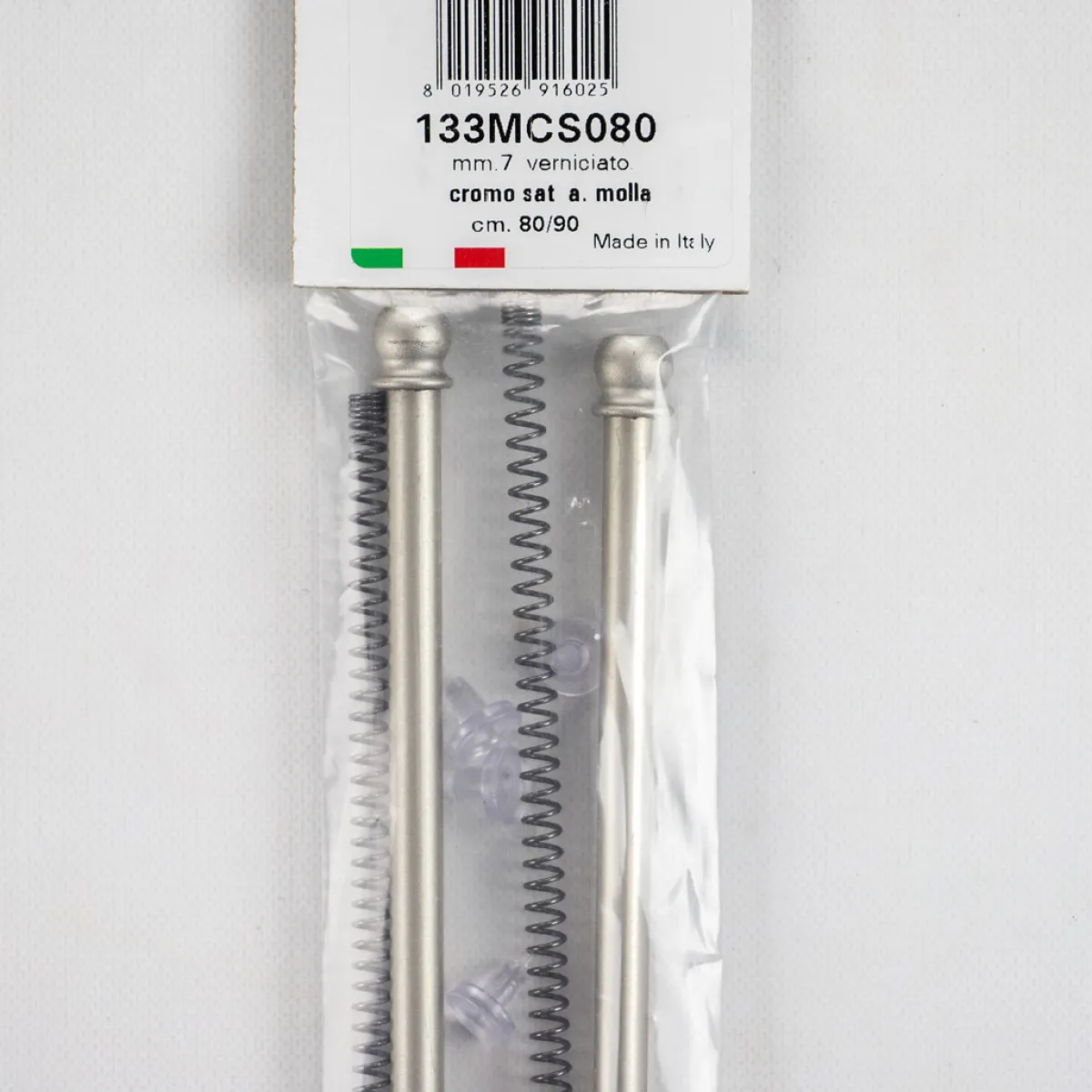 Giesse Scampoli Paletti A Vetro>Bacchette ø7 acciaiomolla 80/90
