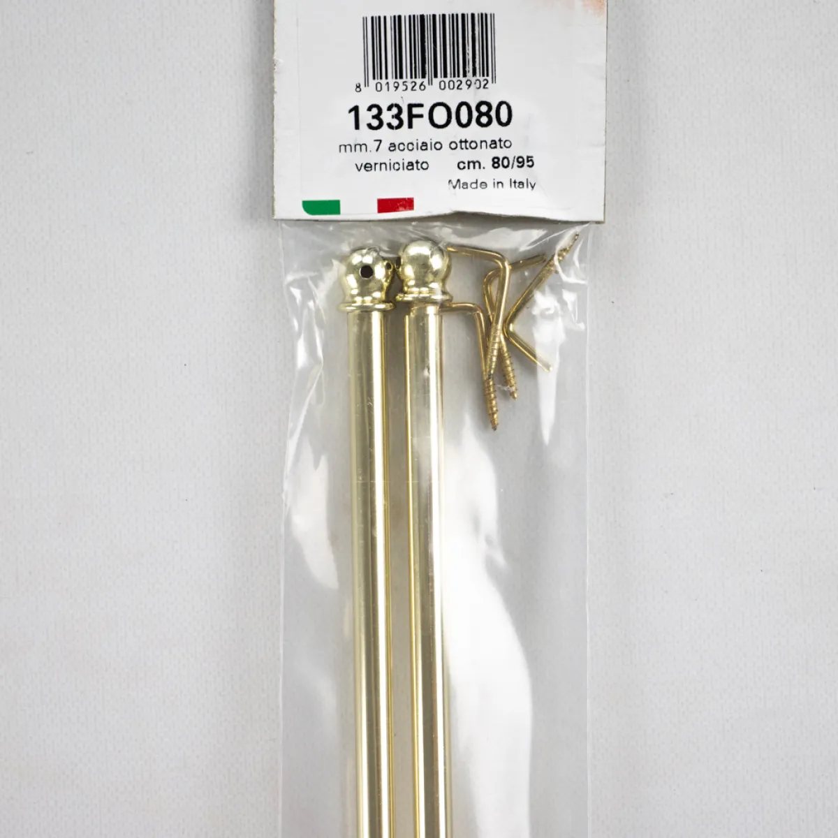 Giesse Scampoli Paletti A Vetro>Bacchette ø7 ottonate 80/95