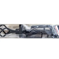 Giesse Scampoli Bastoni>BASTONE ESTENSIBILE SPIRALE 160-310 NERO