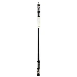 Giesse Scampoli Bastoni>BASTONE ESTENSIBILE SPIRALE 160-310 NERO