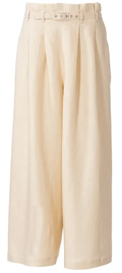 Giesse Scampoli Pantaloni>Bermuda - Culotte - Pieghe in vita