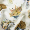 Giesse Scampoli Tende In Lino>BETULLA TENDA FIORI