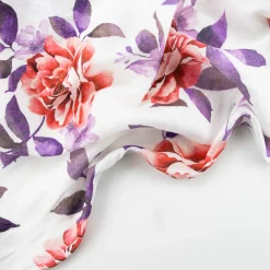 Giesse Scampoli Tende In Lino>BETULLA TENDA FIORI