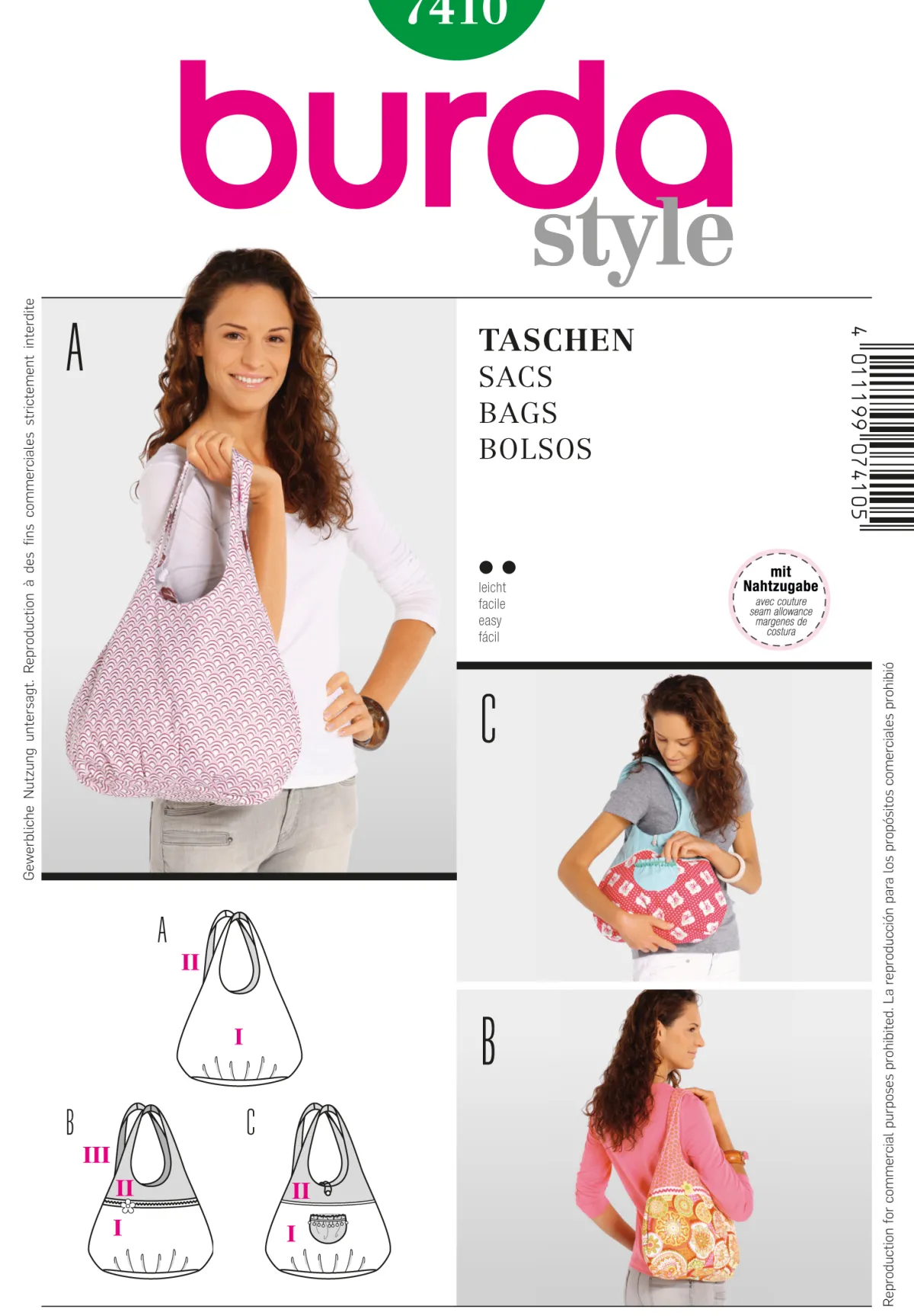 Cartamodelli Burda Creatività E Accessori>Borse