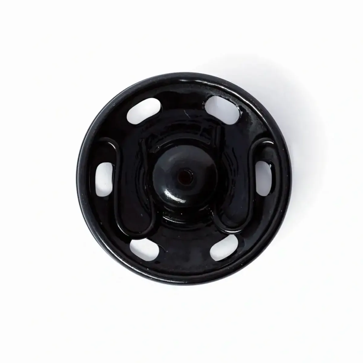 Giesse Scampoli Bottoni E Fibbie>Bottoni automatici ottone 21mm nero