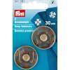 Giesse Scampoli Bottoni E Fibbie>Bottoni automatici ottone 30mm