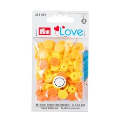 Giesse Scampoli Bottoni E Fibbie>Bottoni pressione Love 12,4mm