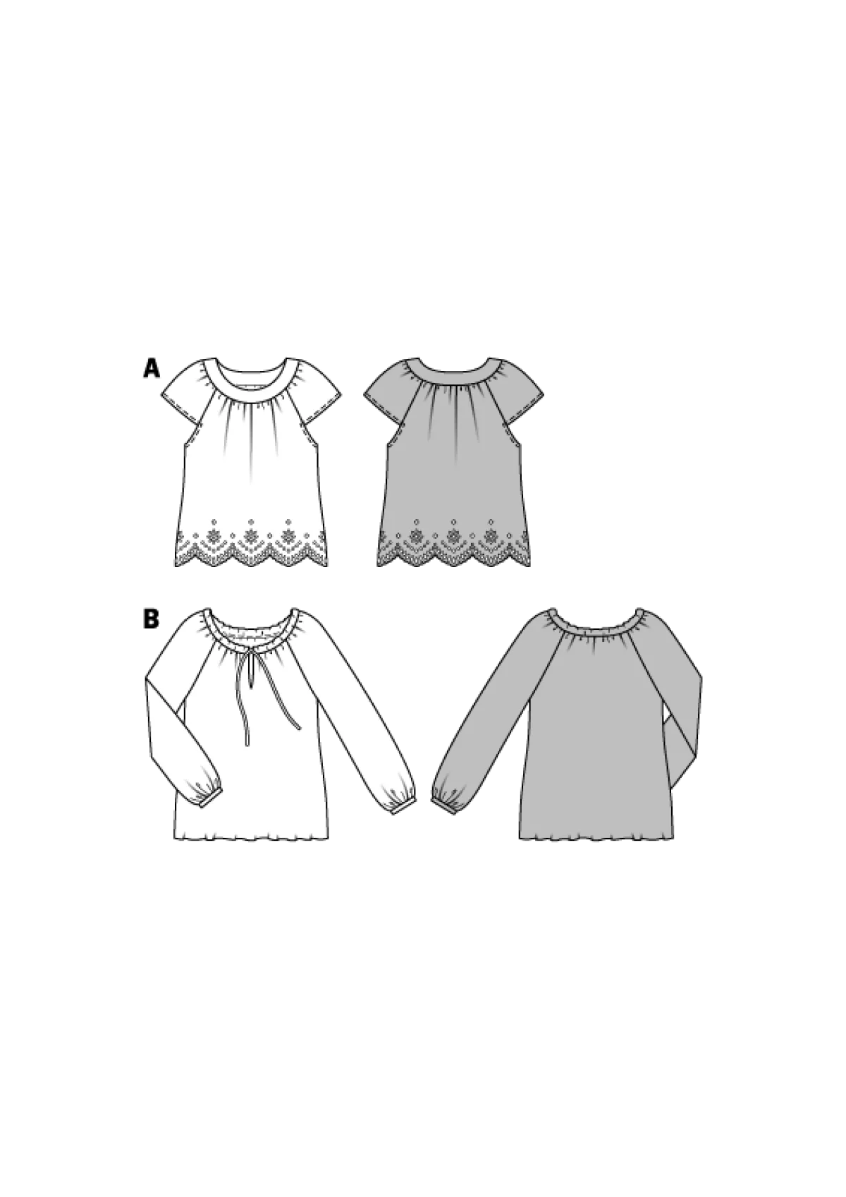 Cartamodelli Burda Top>camicetta
