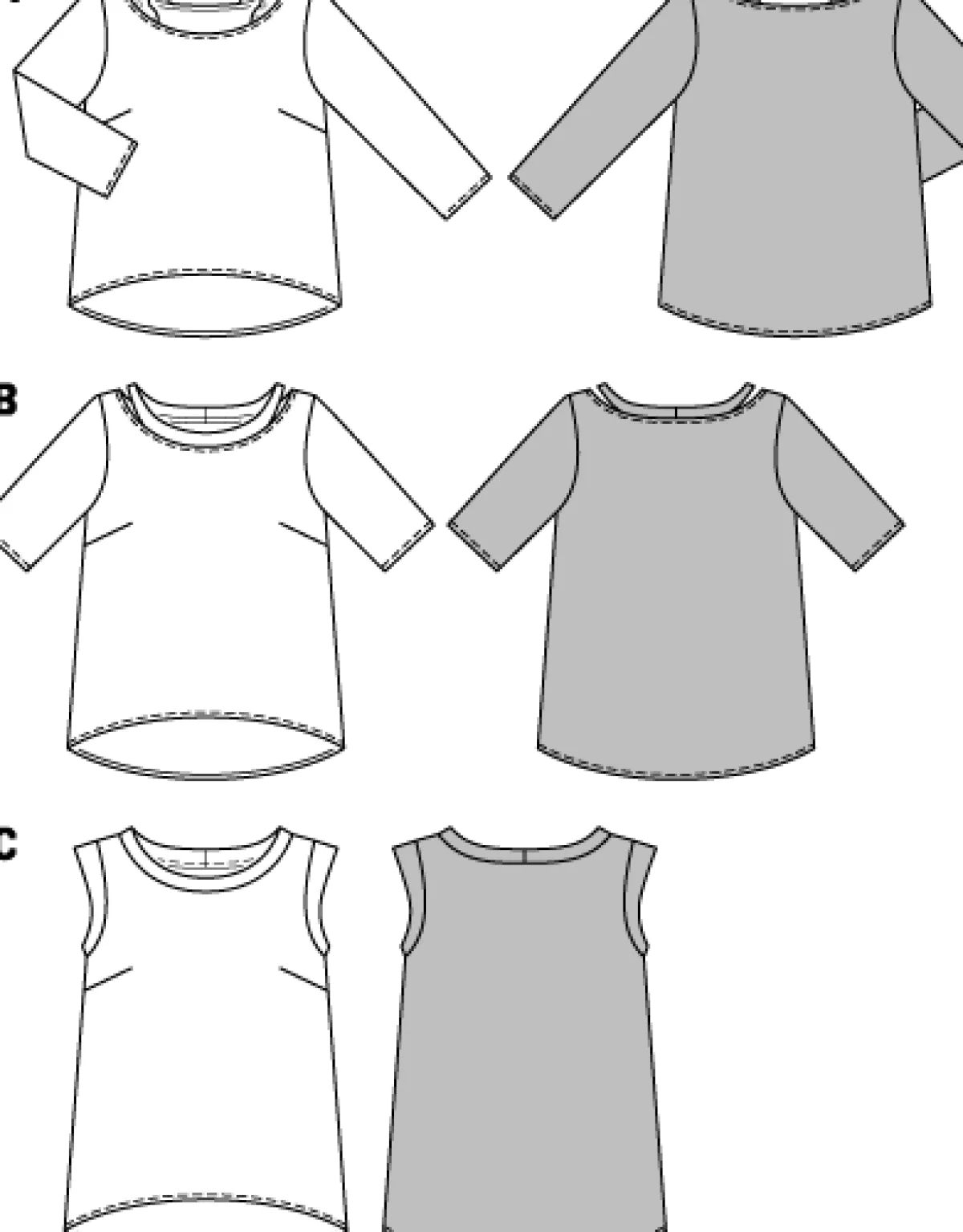 Cartamodelli Burda Top>camicetta