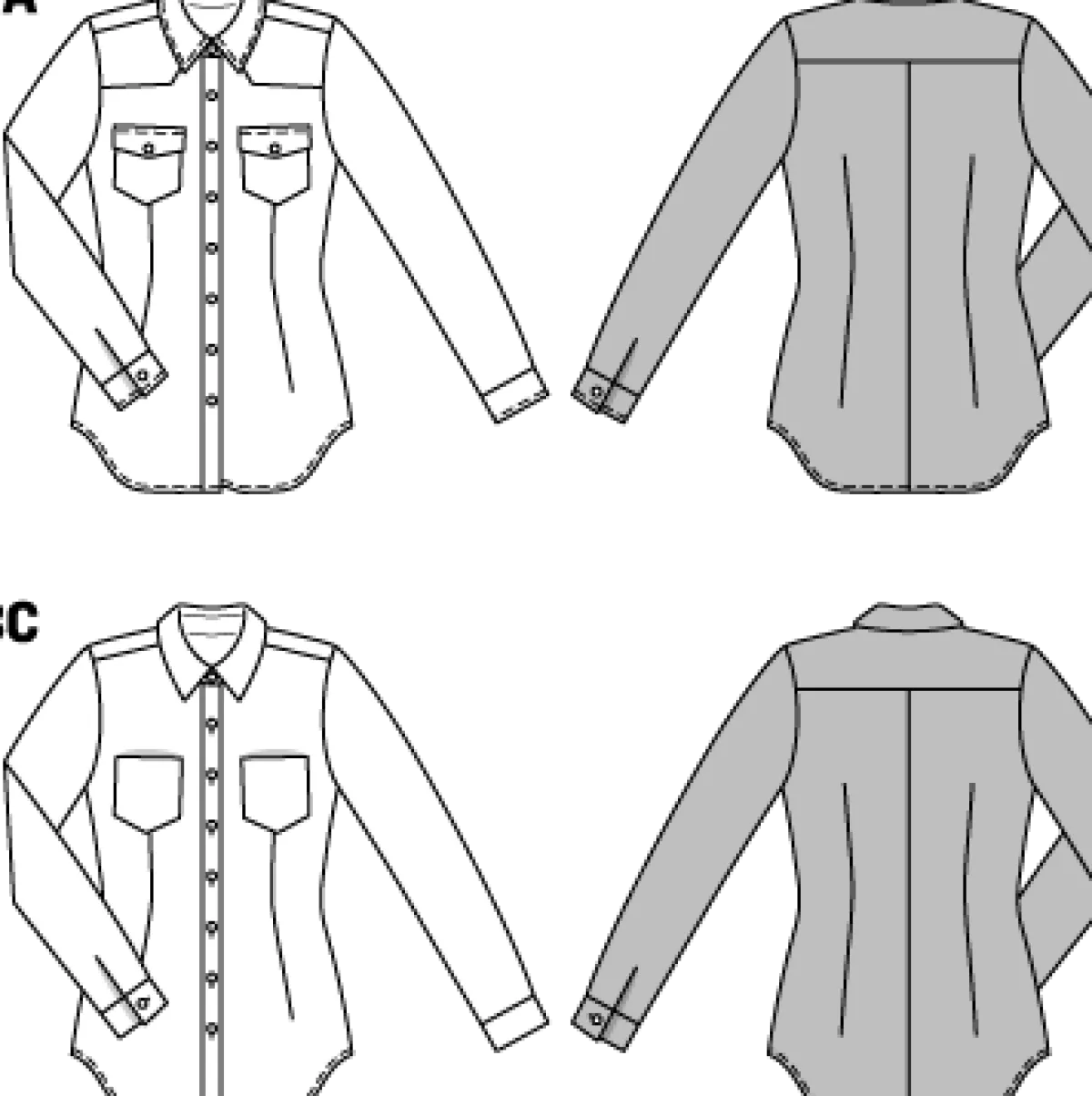 Cartamodelli Burda Top>camicetta