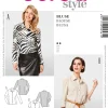 Cartamodelli Burda Top>camicetta
