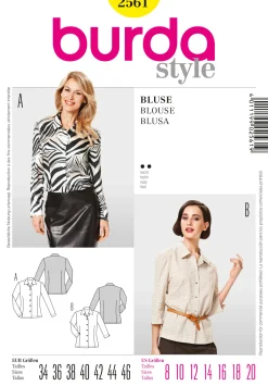 Cartamodelli Burda Top>camicetta