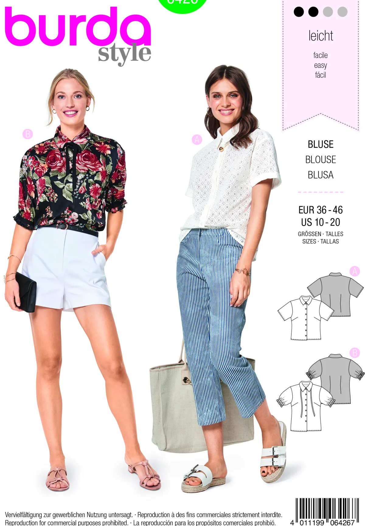 Cartamodelli Burda Top>camicetta