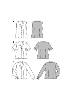 Cartamodelli Burda Top>camicetta