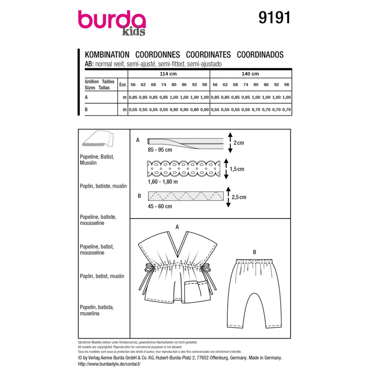 Giesse Scampoli Neonati, Bambini & Ragazzi>Camicetta e pantaloni