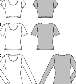 Cartamodelli Burda Top>camicia
