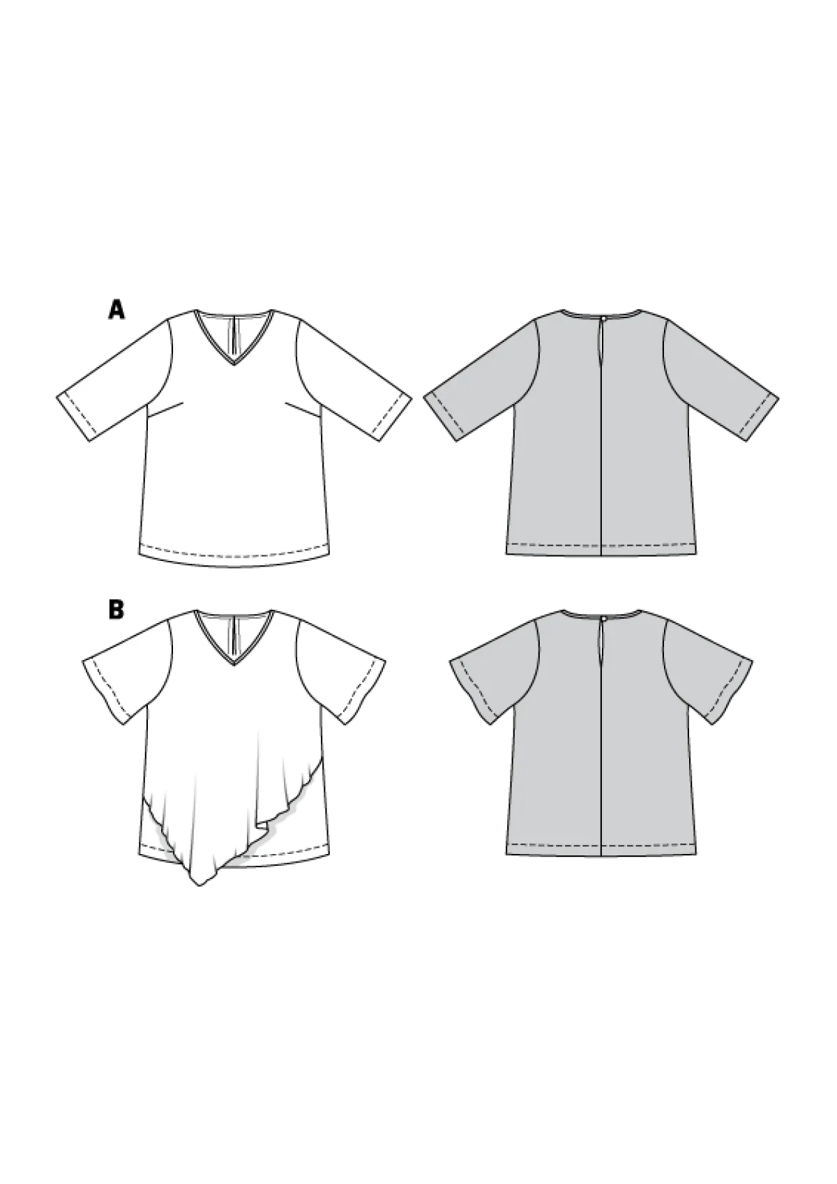Cartamodelli Burda Taglie Forti>camicia